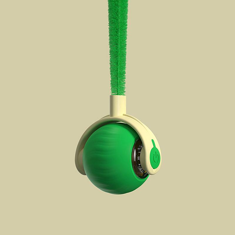 

Интерактивная игрушка-мяч для кошек, автоматическая, устойчивая к укусам, катящаяся игрушка с искусственным хвостом, перезаряжаемая, умная, для домашних животных, электрическая игрушка, товары для животных