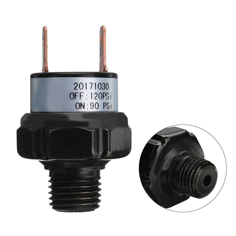Air Compressor Pressure Switch 1 8 NPT 20 Amps Aluminum Alloy Black 120-150PSI 125-200PSI 170-200PSI 90-120PSI