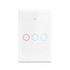 AXUS WiFi Ewelink APP Light Wall Switches Touch Smart Wireless Remote Control No Neutral Wire Install Support Alexa Google Home