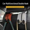 Multifunktionaler versteckter Haken für die Rückseite des Autositzes zur Aufbewahrung