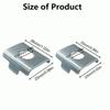 Bicycle Training Wheel Alignment Plates 10 Pieces Bicycle Leg Brace Fasteners Auxiliary Wheel Support Pads For Riding Kids
