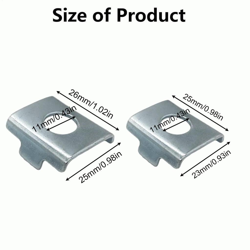 Bicycle Training Wheel Alignment Plates 10 Pieces Bicycle Leg Brace Fasteners Auxiliary Wheel Support Pads For Riding Kids