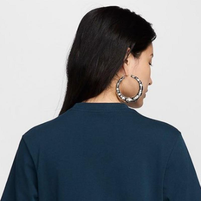 Nike ShorT Sleeve Tee Women S eSSenTial Boxy T ShirT Dd1238 478 S2407