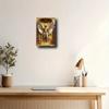 2DGoldenArchangelMichael Golden Archangel Michael Square Aluminum Wall Art - 2D Durable Metal Sign, Versatile Decor for Home/Bar