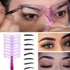 Handheld Head Mounted Dual-Purpose 3D Eyebrow Card, 8 Eyebrow Shaped Tools To Assist Beginners In Quickly Drawing Symmetrical Eyebrows