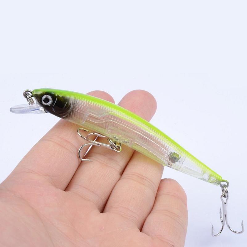 5pcs Minnow Fishing Lures Floating Hard Baits Artificial Baits Wobbler Crankbait Swimbait Fishing Tackle Lure