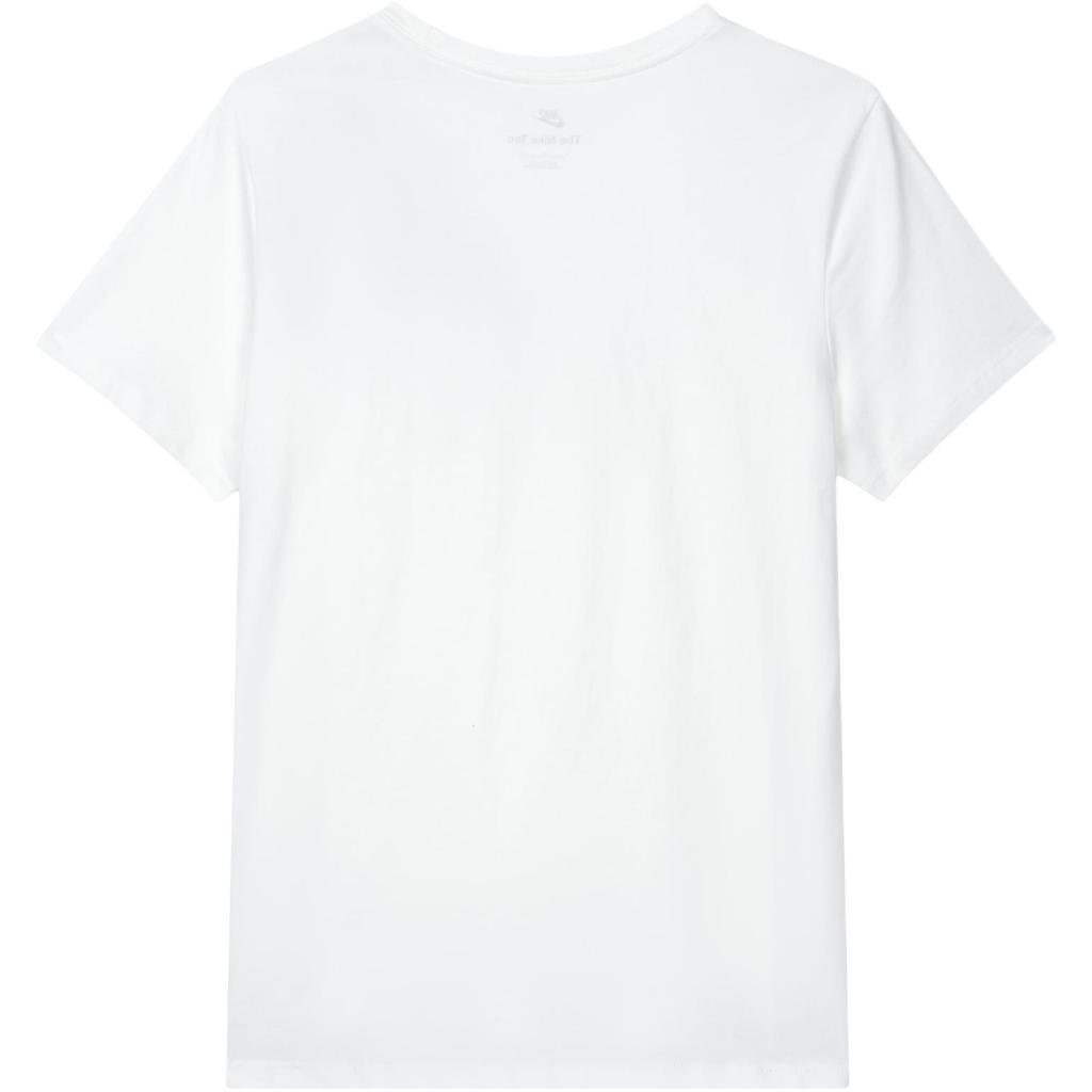 New Nike Club LBR Women's T Shirt White FQ6604-100