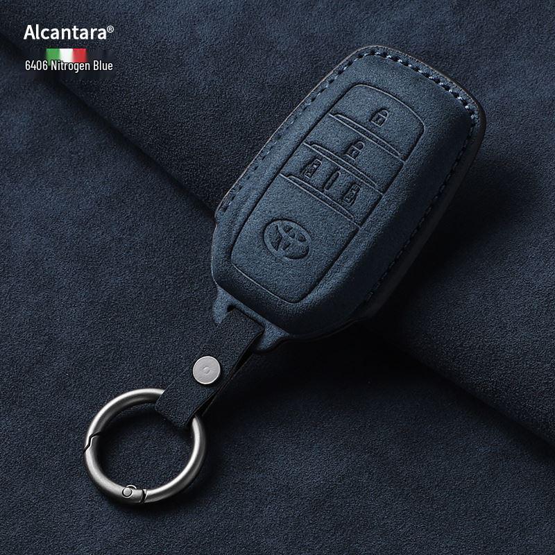 High-End Suede Key Bag for Toyota Sienna, Alphard, Vellfire, Grand Highlander