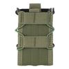 Tiger Double Magazine bag quick-release Function bag 5.56/7.62molle Double-layer accessory bag