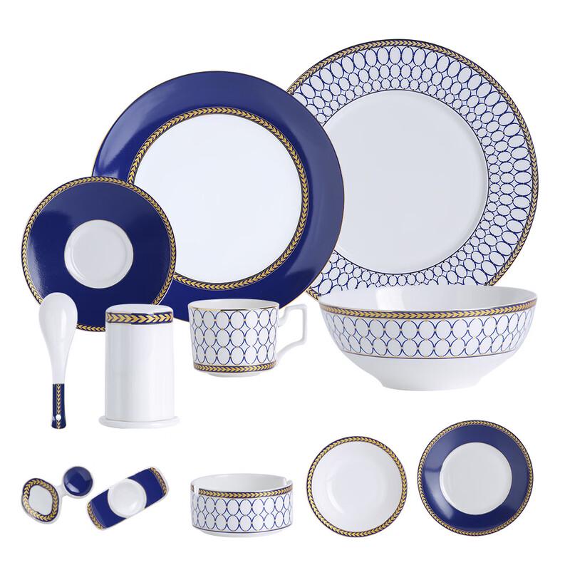 Ru Han Premium Glazed Ceramic Dinnerware Set