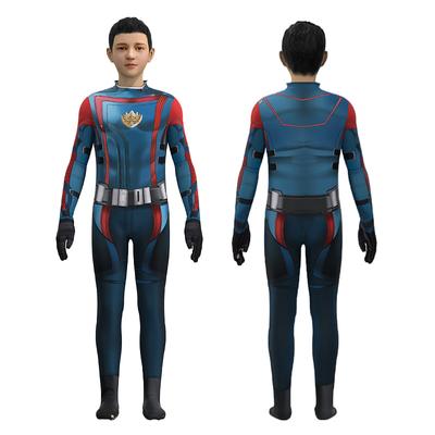 Superhero Guardians of the Galaxy 3 Star Lord Series Adult Children Cosplay One-piece Tights Party Clothes