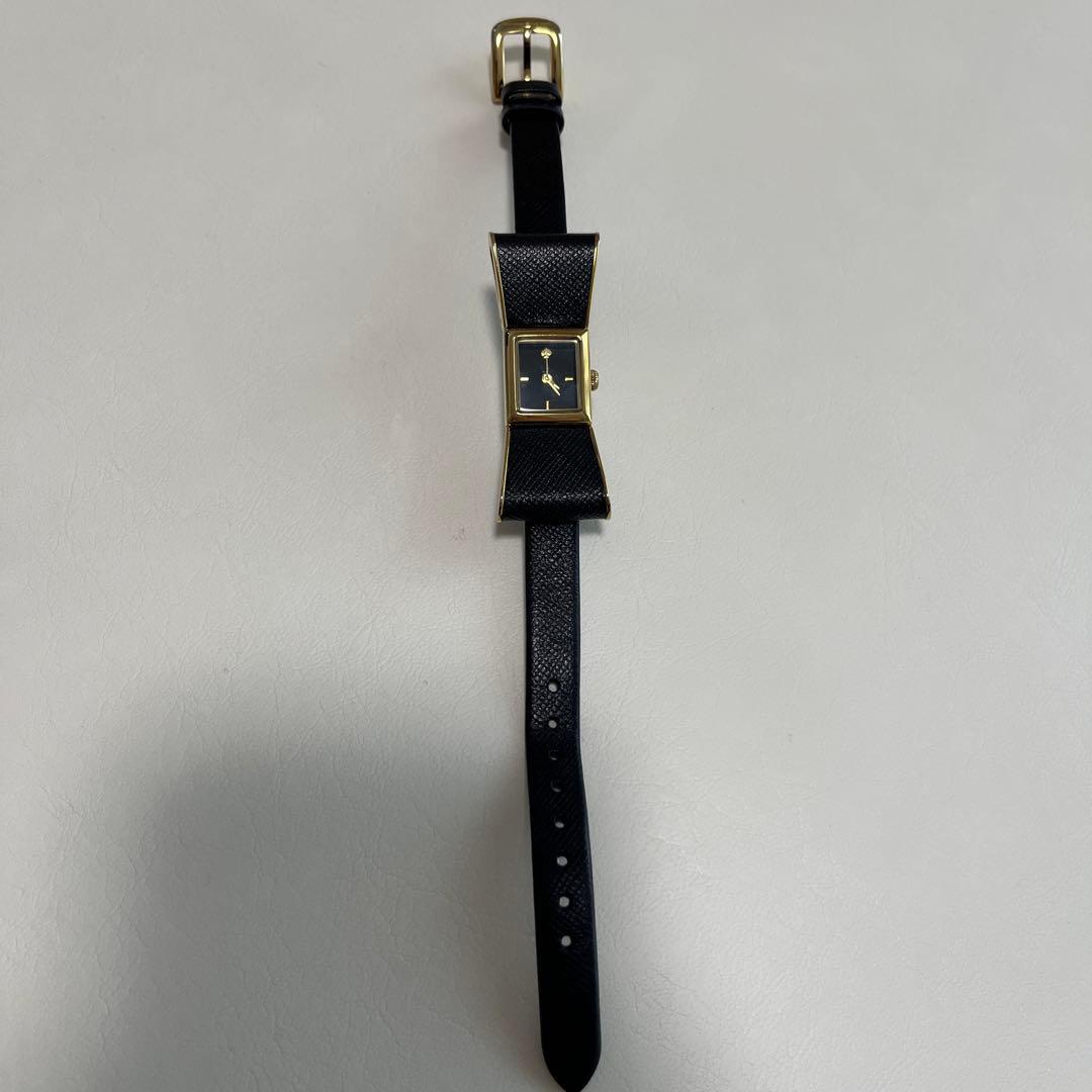 Used Price reduced Kate Spade black leather watch