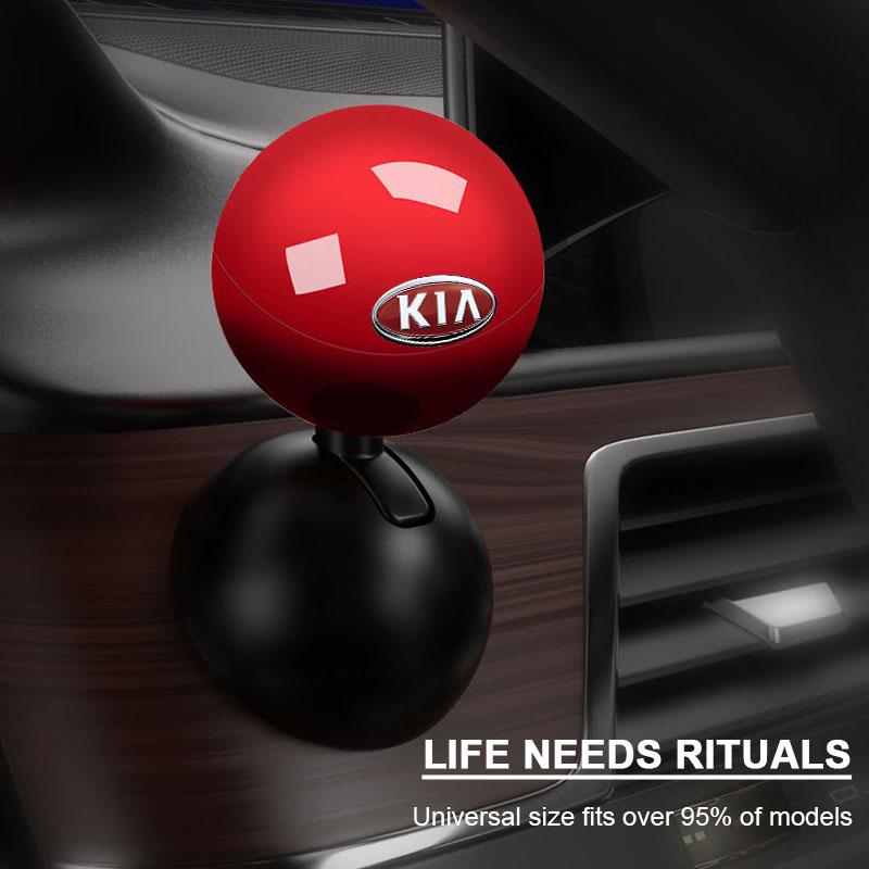 1Pcs Fashion New Car Logo Push Start Button Lever Creative Protective Cover For KIA K5 K9 Sorento Ceed Sportage Carnival Stinger Forte Niro Cadenza