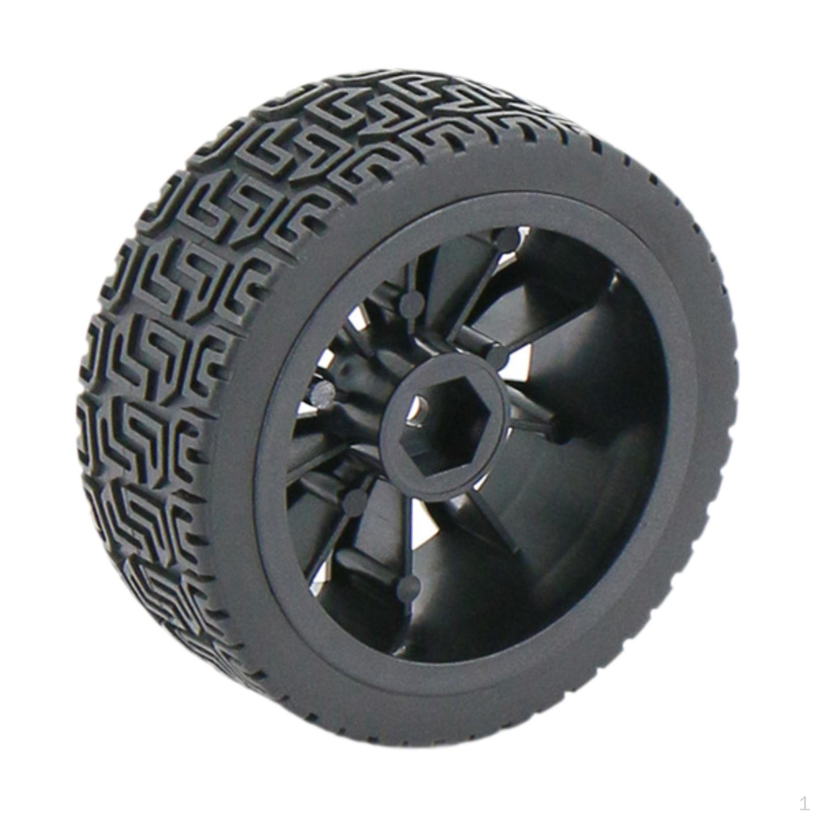 

DIY Modification Spare Part, Rubber Tire Accessory for Model Vehicles excluding coupling