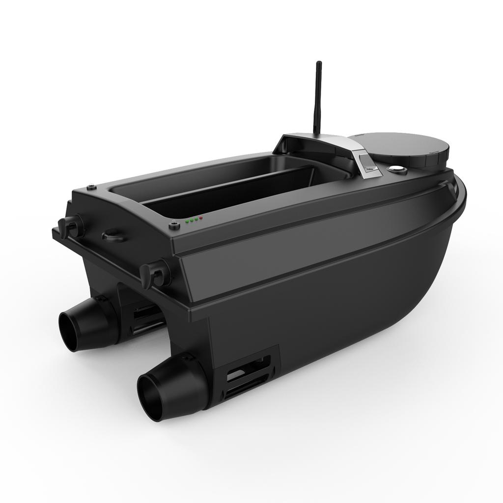 Remote Control Bait Boat, 2.4Ghz GPS Fishing Boat with Auto Return, 4.3 Screen, 6.6lbs Load Capacity, Long Range RC