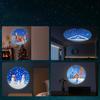 Usb Direct Plug Planet Projector Lamp Halloween Christmas Atmosphere Lights Creative Led Night Light For Bedroom Background