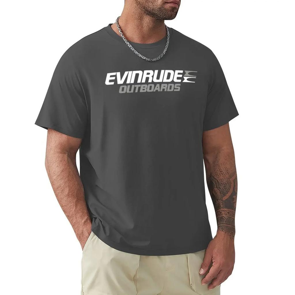 New Arrival Tshirts For Unisex Cotton Logo Evinrude Outboards Tshirt Funnys Animal Prinfor Boys Graphic Horojuku Straatwear 2024