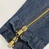 D&G Indigone Denim Gold Hardware Italian Made Trench Coat Coat S IndigoUsed
