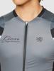 Lion de Kapelmuur Cycling Race Short Size XS Jersey, Unisex, Fit, High-Spec, Sleeve, Classico, Gray,