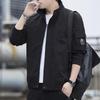 Men's Windproof Stand-up Collar Sporty Windbreaker Jacket - Spring 2026 Korean Style Casual Coat