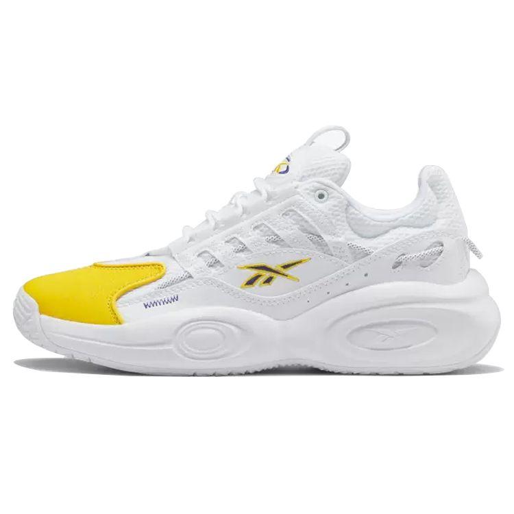 

Reebok Solution Mid White Collegiate Gold Кроссовки унисекс Footwear-White Bold-Purple HR0505 44.5