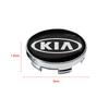 4ks/sada 60MM Krytky středu kola Ochranný kryt Příslušenství pro KIA Rio Ceed Sportage Cerato Soul Sorento Flip R K2 K3 K5 k6 K7 K8 Soul