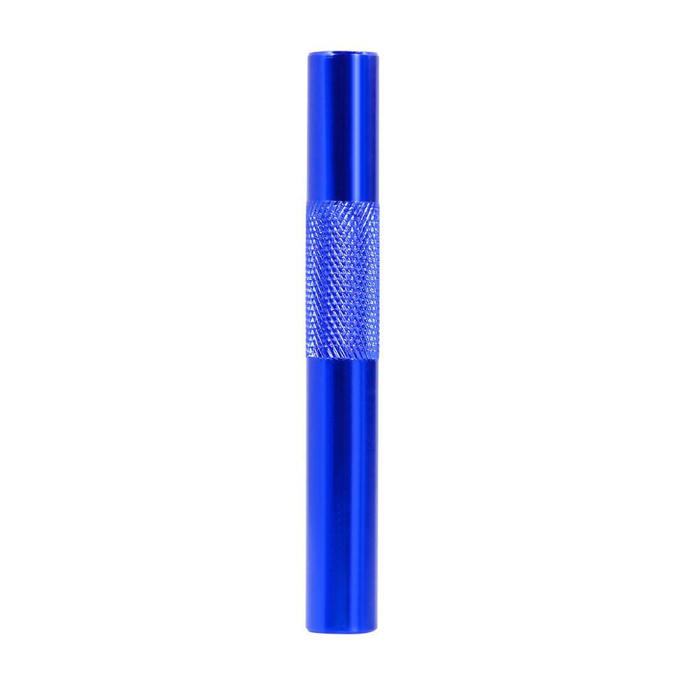 Portable Metal Pipe For Smoking Mini Size Silver Color Windproof Function