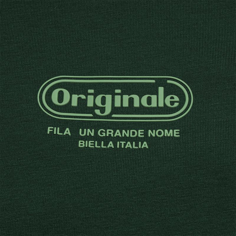 Fila Original Comfortable Versatile Casual T-Shirt Men Tops Ling-Shan-Green F11M639104FDG