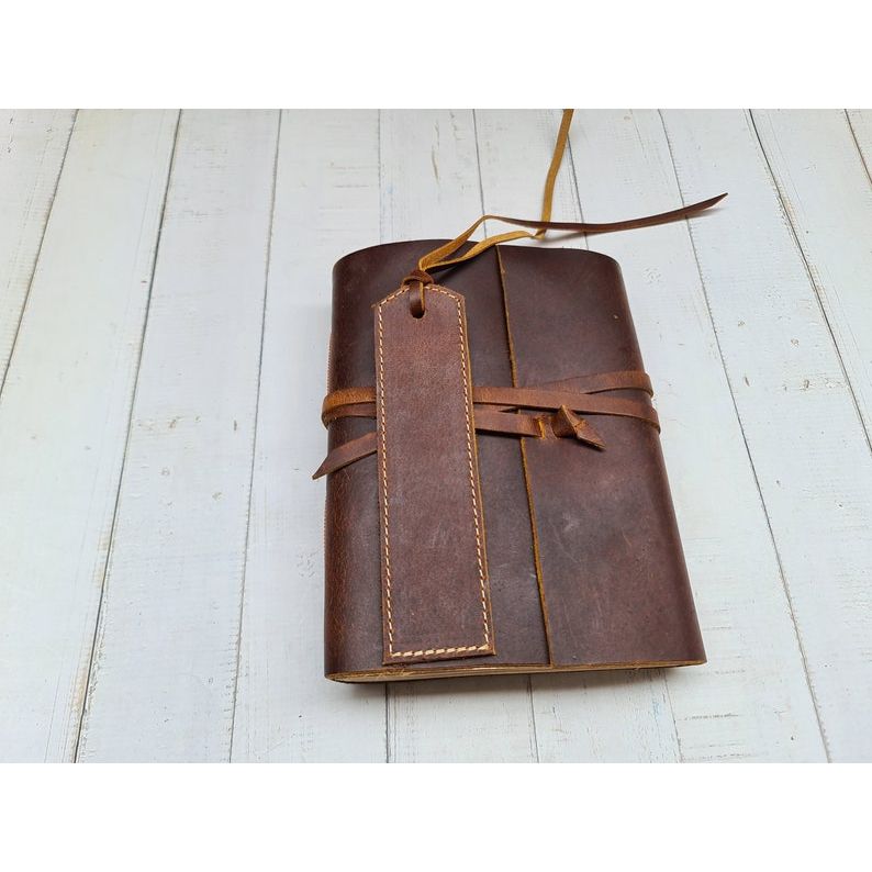 Leather Journal, Leather Sketchbook, Personal Organizer,