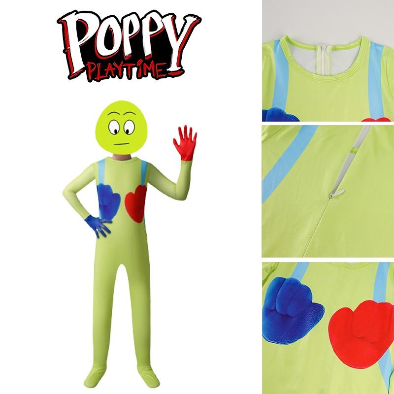 Poppy Kids Playtime The Player Cosplay Costume Jumpsuit Mask Suit Halloween