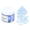 100 Peças Almofada Condutora Térmica Folha Térmica de Silicone para Chipset IC LED IC SMD DIP Azul