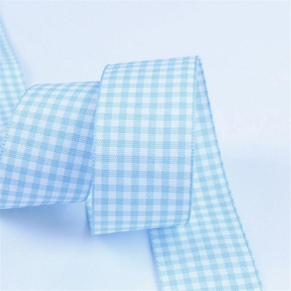 Gift Wrapping Bow Ribbon Gift Wrapping 10mm DIY Sewing Crafts New Lattice Plaid Ribbons