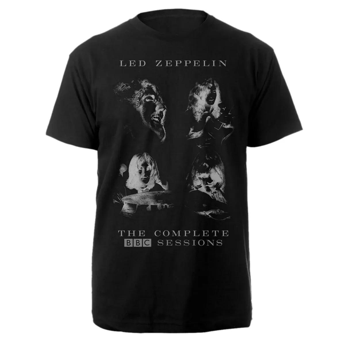 

rock band Led Zeppelin Unisexs 100Cotton portrait graphics Tshirt New Summer spring Women oversized hiphop Y2k fashion Tshirt S
