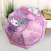 1pc Kuromi On the Moon Pattern Beautiful Looking Automatic Folding Umbrella, 3 Folding, 8 Pole Frame Design, Durable and Suitable for Travel and Daily