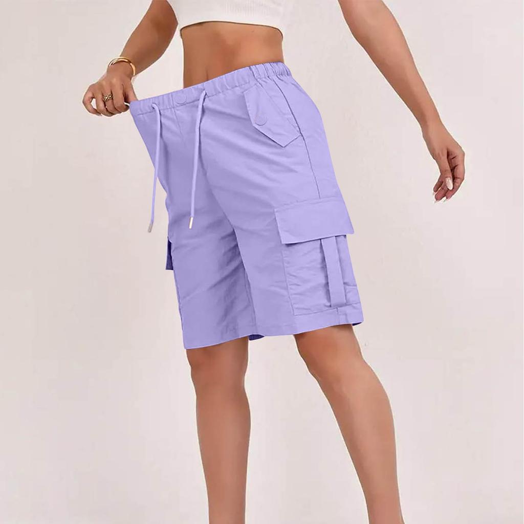 Shorts Casuais Femininos de Verão Macacão da Moda