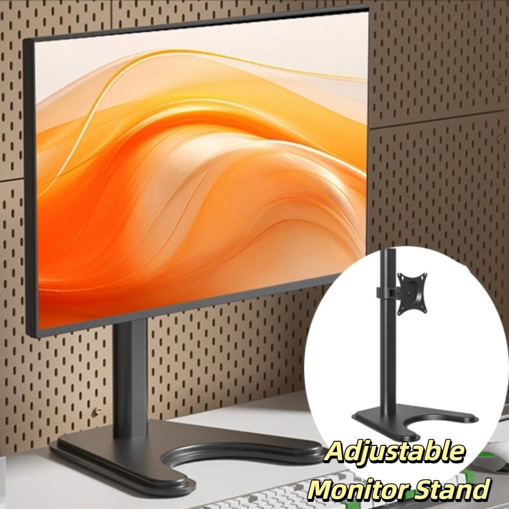 Adjustable Desktop Monitor Holder 14-27 Inches PC Screen Stand Bracket Office
