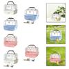 Portable Parrot Birdcage Acrylic Travel Carrier Carry Handle Large Ventilation for Outdoor Use Conures Lovebirds Cockatiels