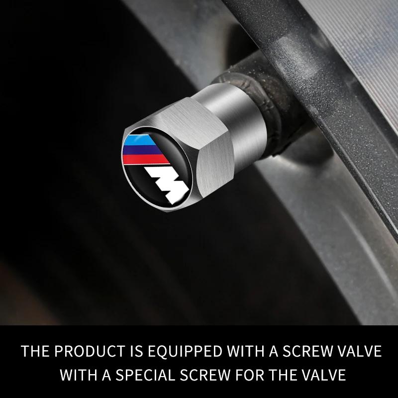 Nové 4 ks krytky ventilků pneumatik pro BMW E90 E60 E46 E39 F30 F10 E87 X3 X4 X5 X1 G30 G20 M3 M5