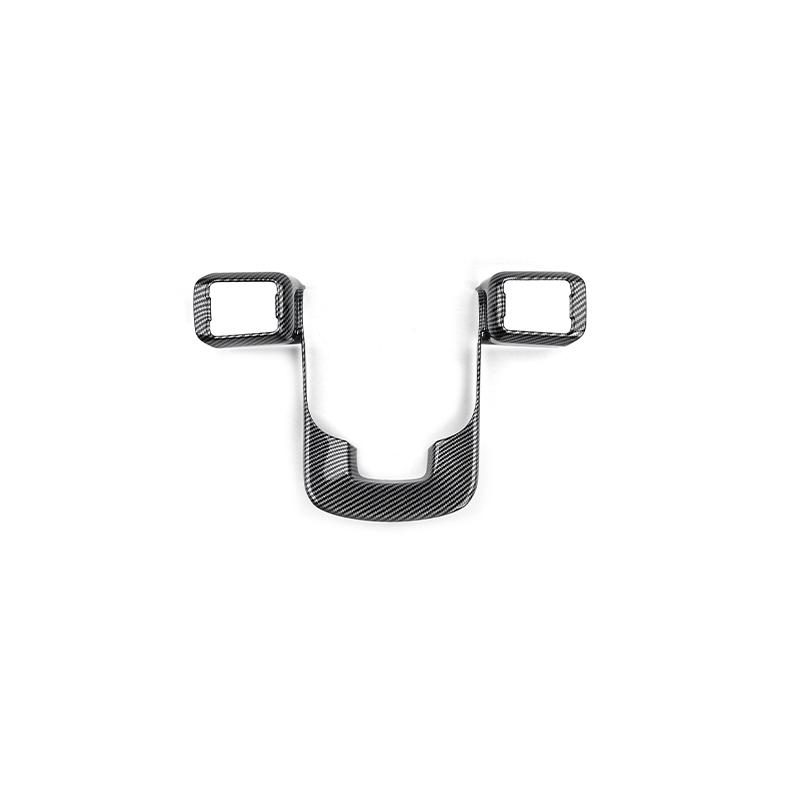 

For Hyundai Santa Fe MX5 2026 2026 1pcs Red Steering Wheel Trim Frame Cover Interior New Decoration Styling LHD/RHD