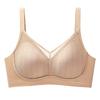 Female Summer Ice Wire Without Steel Ring Soft Adhesive Strip Support Anti Sagging and Auxiliary Latex Breathable Non Mark Underwear