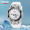 Electronic Watch Transparent Case Multifunctional Student Group Alarm Clock Electronic Watch Student Dual Display Watch