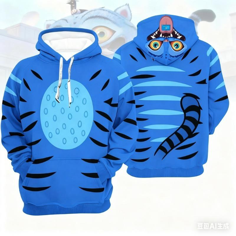 Fashion Women's Hoodies Role-playing 3D Print Girl Daily Casual Pullover Spring And Autumn Long Sleeve Sweatshirt Women's Oversized Top Clothing