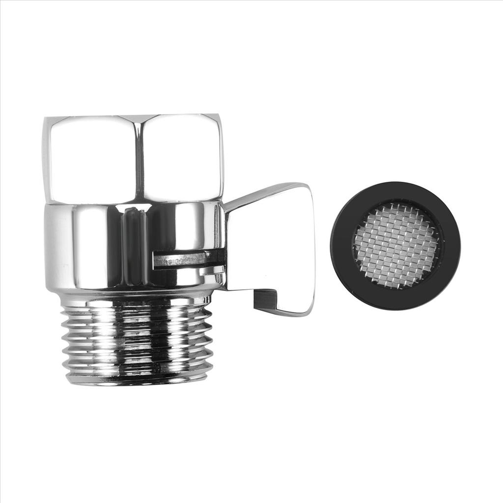 BHBL Wasserdurchfluss-Absperrventil, Messing, Einstellbarer Wasserdruckregler für Handbrause & Bidet-Sprüher