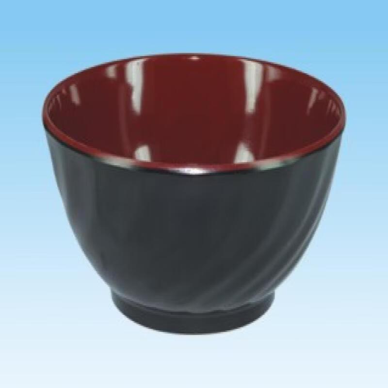 WUHE 4.5-inch Two-Tone Cartoon Melamine Rice Bowl