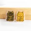 Douyin Lucky Cat Pure Gold Foil Phone Sticker - Good Luck Charm