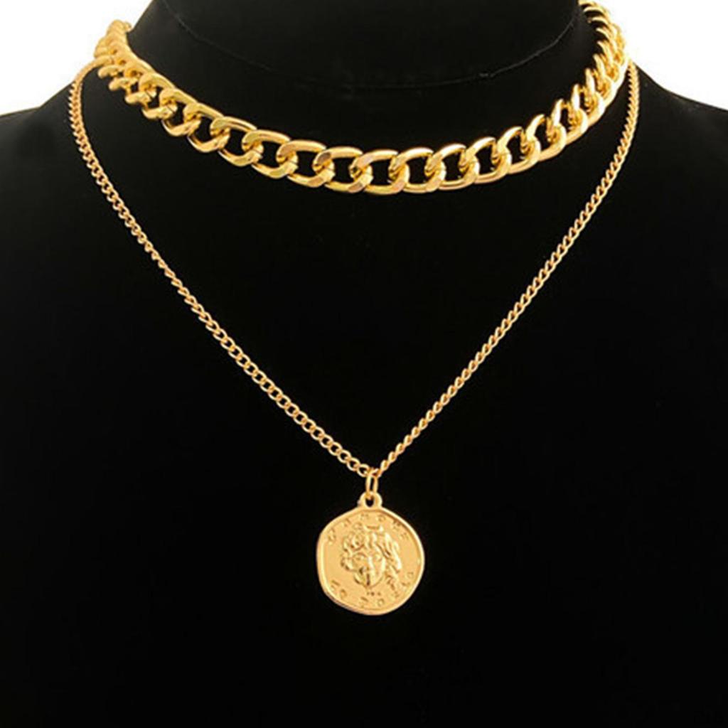 Exquisite Multilayer Pendant Butterfly Necklace, Women Ladies Dainty Choker Chain, Boho Jewelry