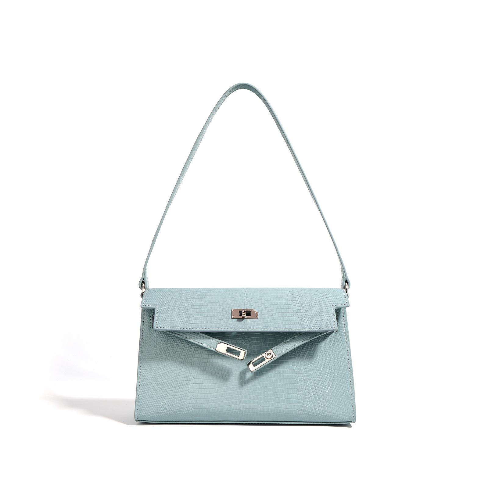 

Кожаная сумка подмышку женская Новая мода Высококлассная сумка-мессенджер на одно плечо