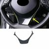 Carbon Fiber Car Steering Wheel Decor Cover Trim For Toyota C-HR CHR 2016-2022