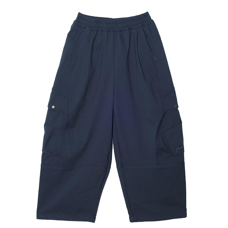 Girls Fashion Casual Wide-Leg Cargo Pants 160