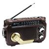 Hand Crank Emergency Radio AM/FM/SW Radio with Flashlight BT Speaker Portable Weather Radio for Outdoor Camping and Emergency